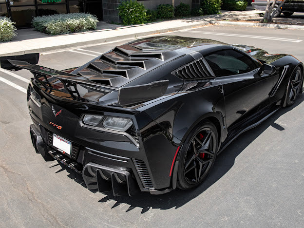 2019 CORVETTE C7 ZR1 CARBON FIBER REAR WING SPOILER